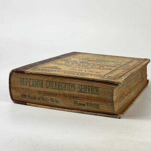 1927 CA Fresno City/County Directory Polk Classified Business Ancestry Genealogy - Picture 6 of 16